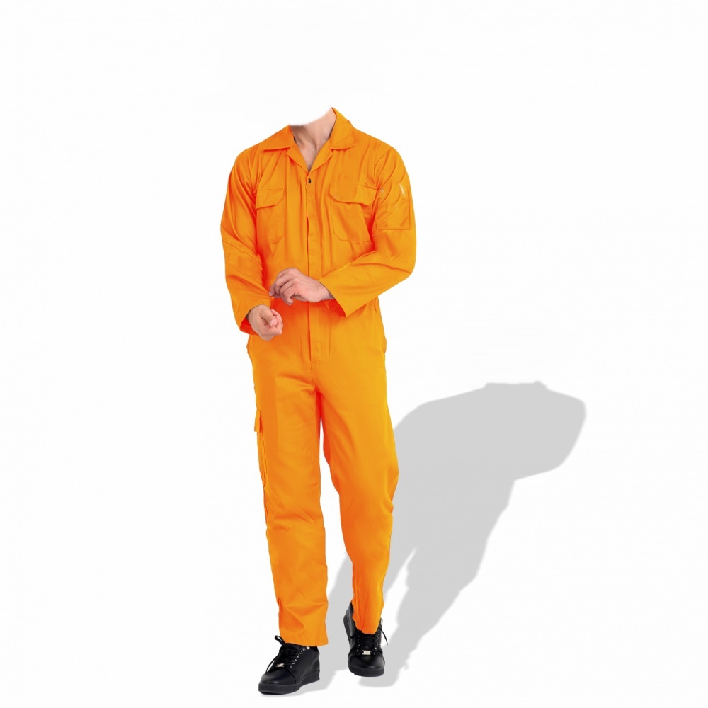 coverall flame retardant 1011 orange front